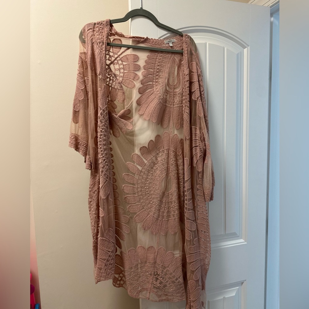 Pinkblush sheer cover